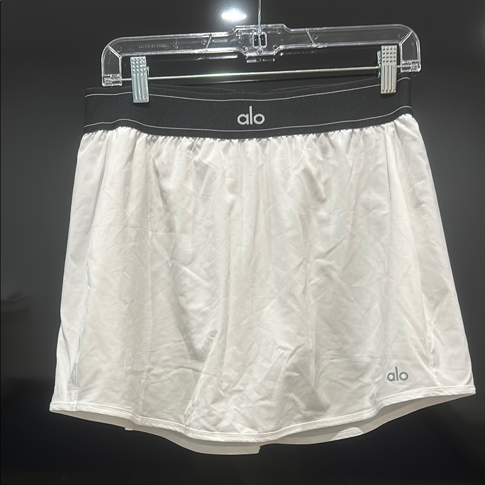 Alo White Athletic Skort